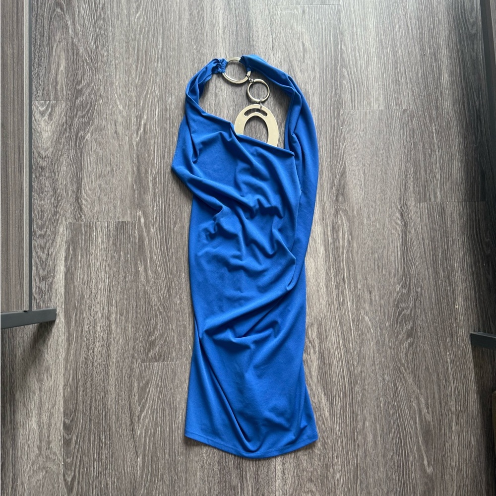 Elegant Blue Women's Top